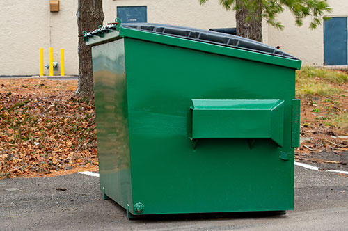 Dumpster Pad Cleaning